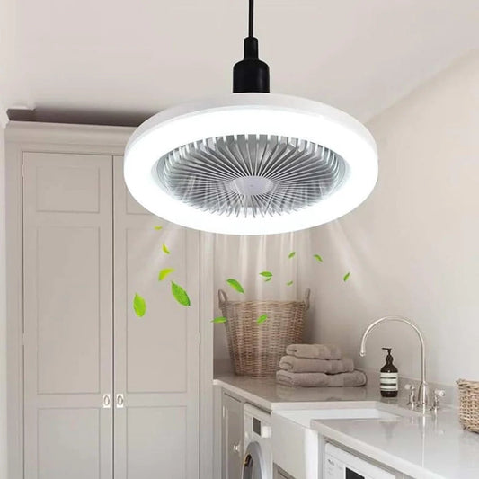 (COMPRE 2 E LEVE 3) Luminária LED com Ventilador - Promo de Verão