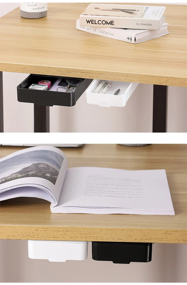 Mini Secret Adhesive Drawer for Storage