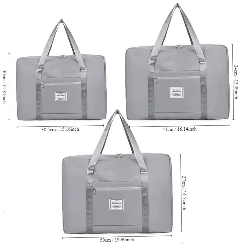 Versatile bag, for travel or gym Small, Medium or Large. Colors: Pink/Blue/Grey