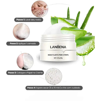 Lanbéna - Removedor de Cravos Hidratante Natural