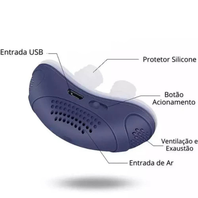 Anti Ronco Elétrico Mini Cpap